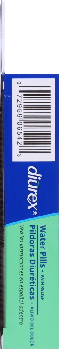 slide 4 of 9, Diurex Water Pills + Pain Relief 42 ea, 42 ct