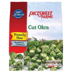 PictSweet Farms Cut Okra Family Size - 24 oz