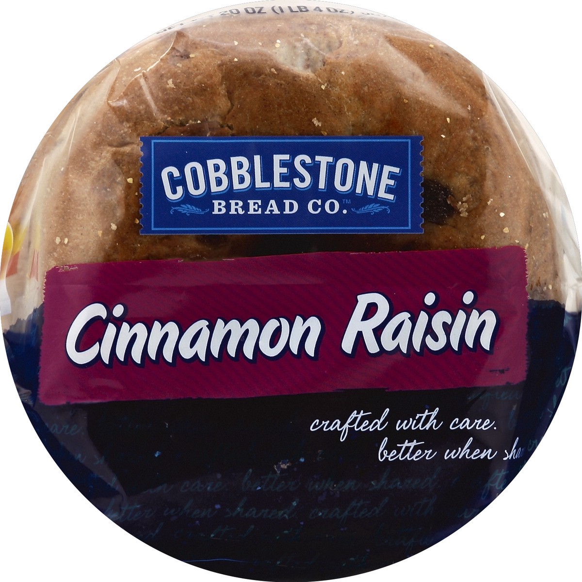 slide 4 of 5, Cobblestone Bread Co. Cinnamon Raisin Bagels, 20 oz