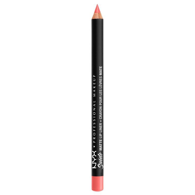 slide 1 of 3, Nyx Professional Makeup Suede Matte Lip Liner Lifes a Beach, 0.35 oz