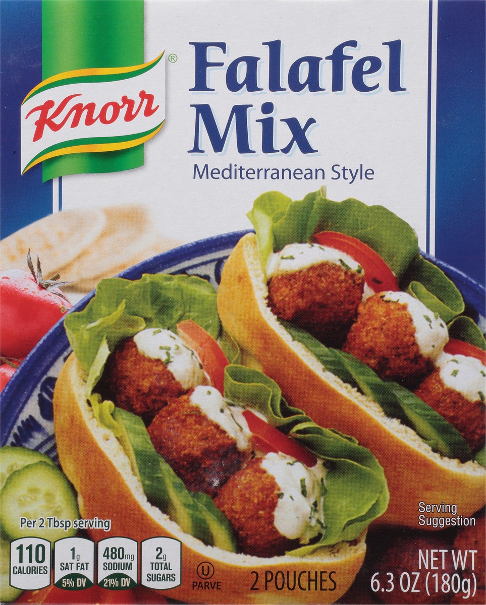 slide 6 of 9, Telma Knorr Falafel Mix Mediterranean Style - 6.3oz, 6.35 oz