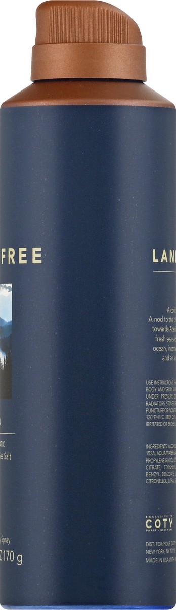 slide 4 of 11, Land of the Free Acadia Deodorizing Body Spray 6 oz, 1 ct