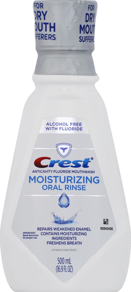 slide 1 of 3, Crest Dry Mouth Rinse, 16.9 oz