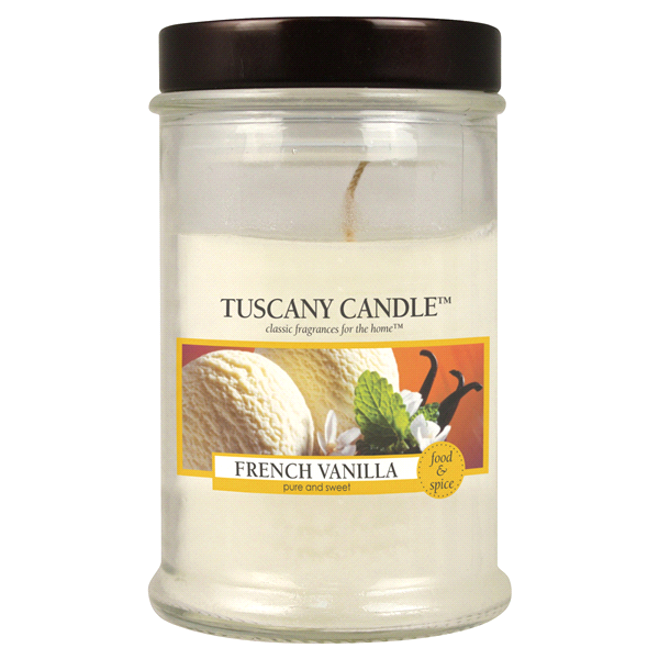 slide 1 of 1, Tuscany Jar Candle, French Vanilla, 3.5 oz