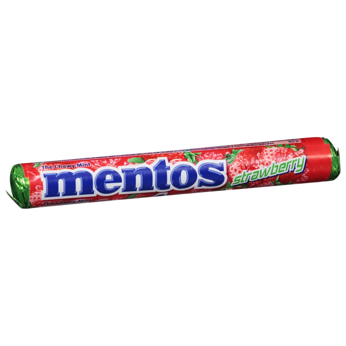 slide 2 of 9, Mentos Strawberry Candy 1.32 oz, 1.32 oz