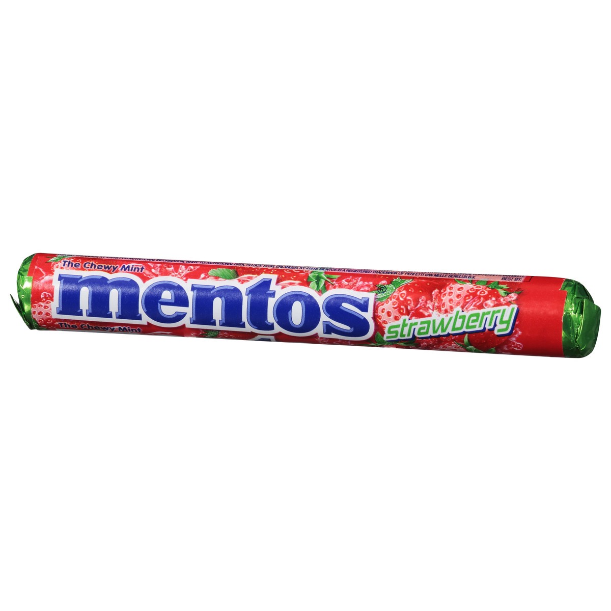 slide 4 of 9, Mentos Strawberry Candy 1.32 oz, 1.32 oz