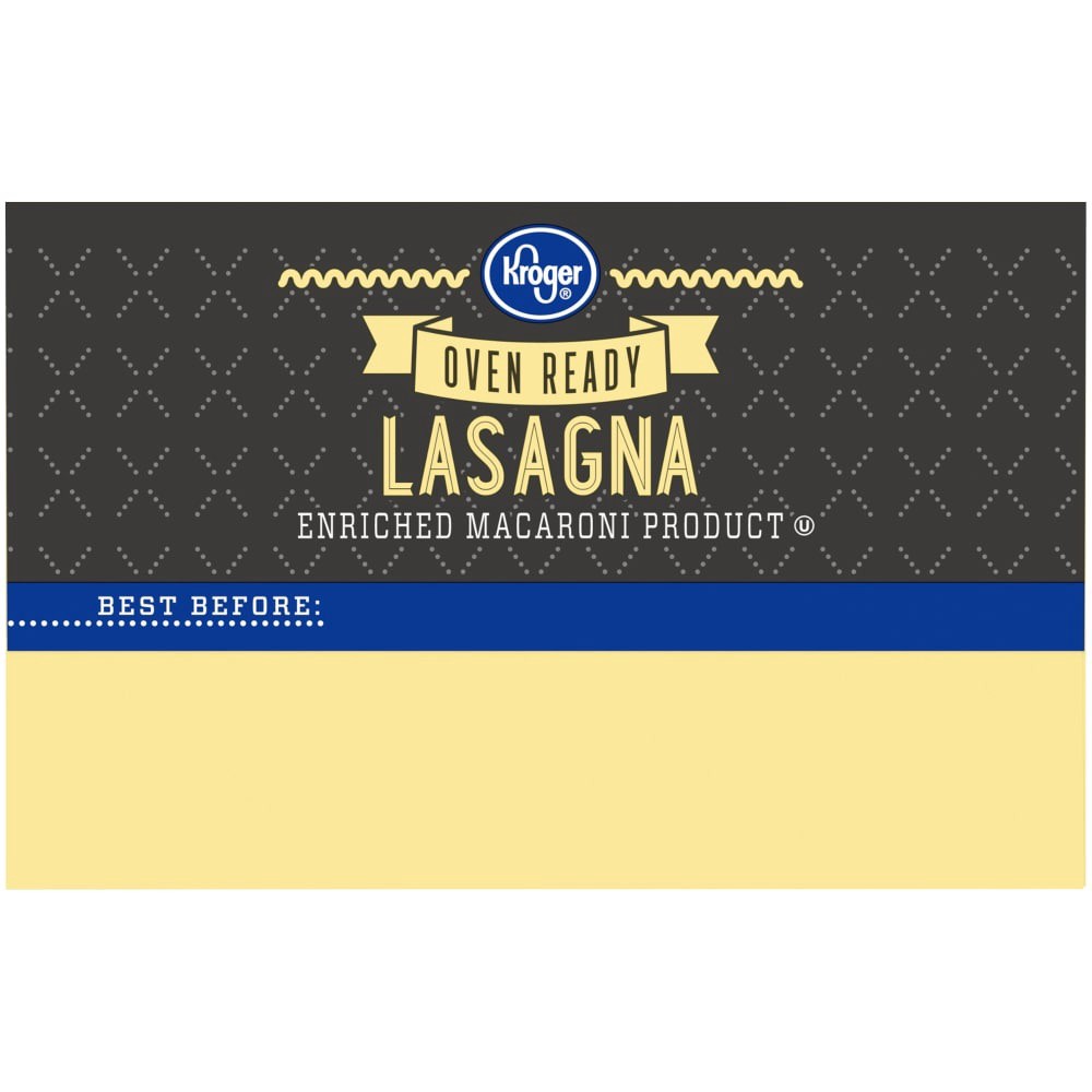 slide 5 of 6, Kroger Oven Ready Lasagna Noodles, 12 oz