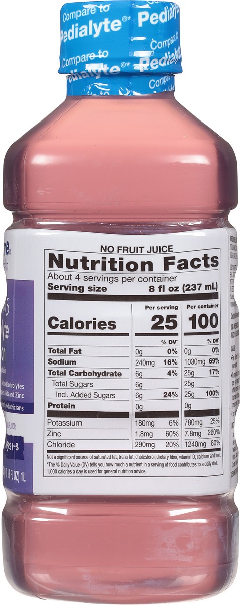 slide 6 of 14, Topcare Oral Electrolyte Grape W/ Zinc, 1 liter