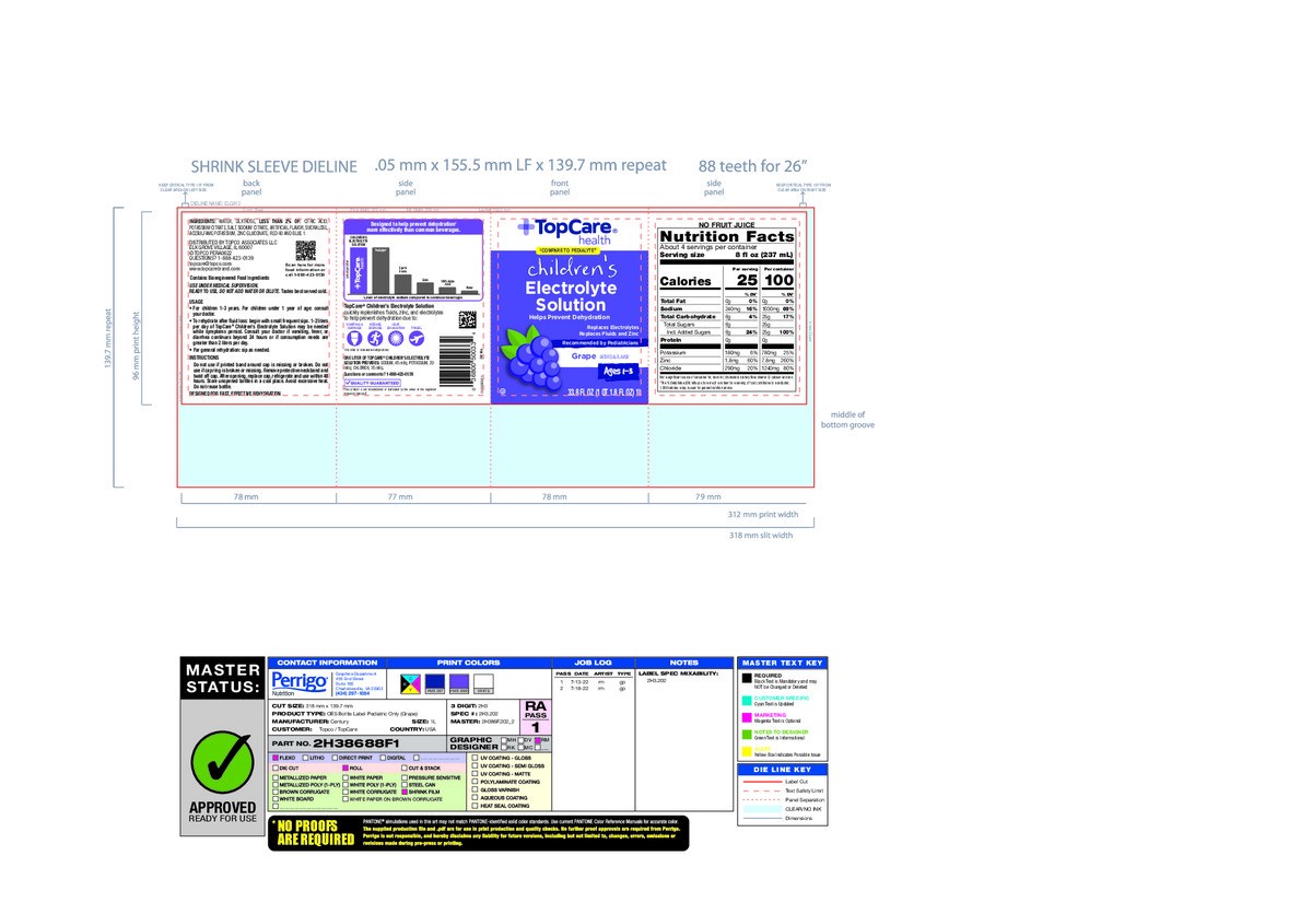 slide 11 of 14, Topcare Oral Electrolyte Grape W/ Zinc, 1 liter