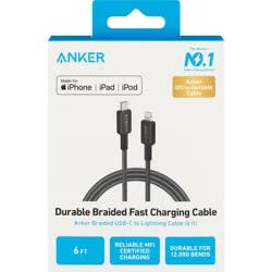 CVS Anker 322 Usb-C To Lightning Cable (6ft Braided)