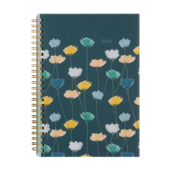 slide 1 of 10, 2025-2026 Organized by Happy Planner Monthly/Weekly Small Happy Planner, 5-7/16"" x 8-5/16"", Petal Poetry, July 2025 To June 2026, PT0008S010, 1 ct
