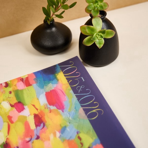 slide 4 of 10, 2025-2026 Organized by Happy Planner Monthly/Weekly Big Happy Planner, 8-1/2"" x 11"", Brushed Elegance, July 2025 To June 2026, PT0006B022, 1 ct