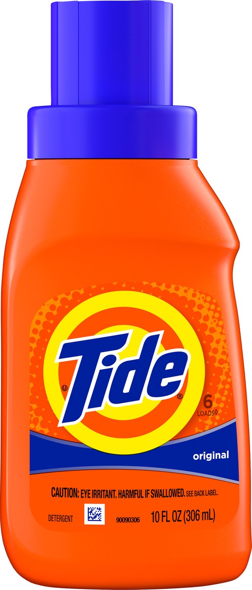 slide 3 of 3, Tide Original Scent Liquid Laundry Detergent, 10 fl oz