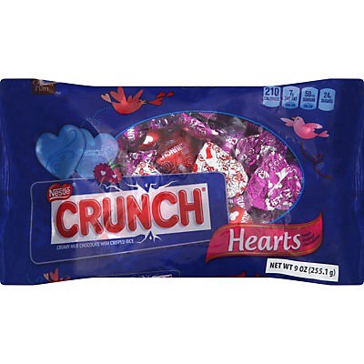slide 1 of 3, Crunch Hearts Bag, 9 oz