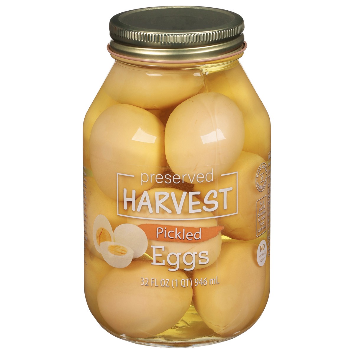 slide 1 of 13, Preserved Harvest Pickled Eggs - 32 fl oz, 32 fl oz