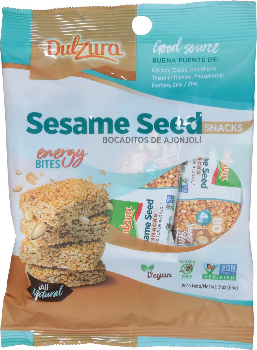 slide 3 of 9, Dulzura Sesame Seed Energy Bites 3 oz, 3 oz