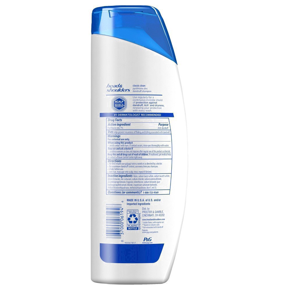 slide 34 of 49, Head & Shoulders Classic Clean Daily Shampoo 13.5 oz, 13.5 fl oz