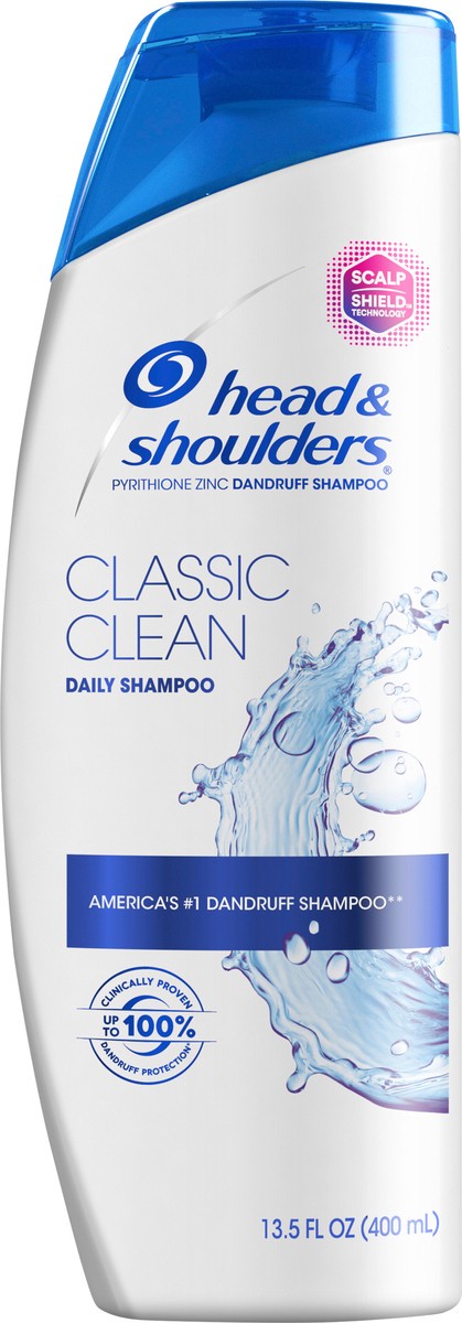 slide 1 of 49, Head & Shoulders Classic Clean Anti-Dandruff Shampoo, 13.5oz, 13.5 fl oz