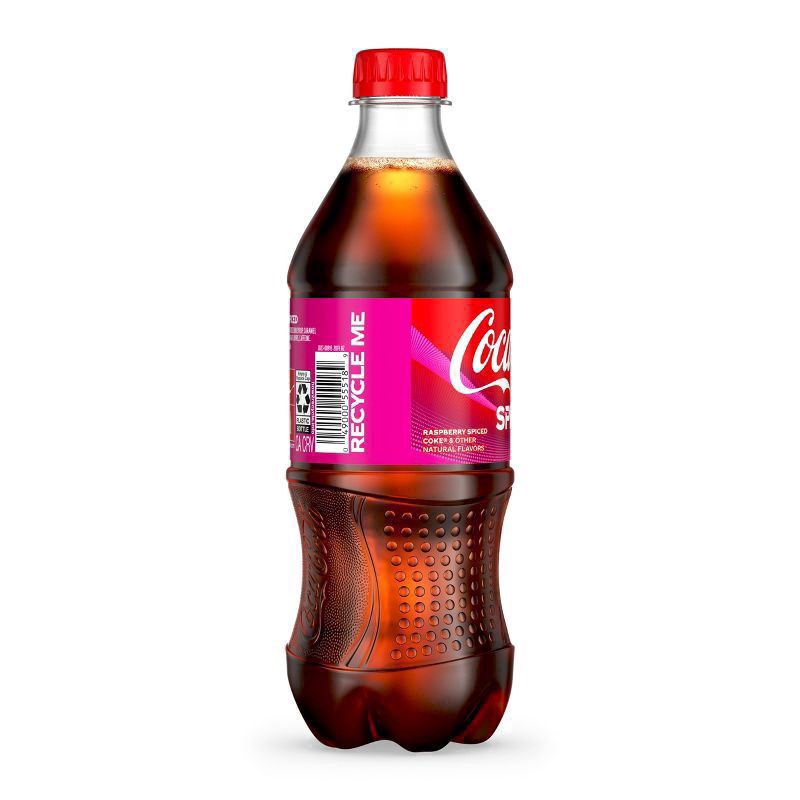 slide 3 of 8, Coca-Cola Spiced Bottle, 20 fl oz, 20 oz