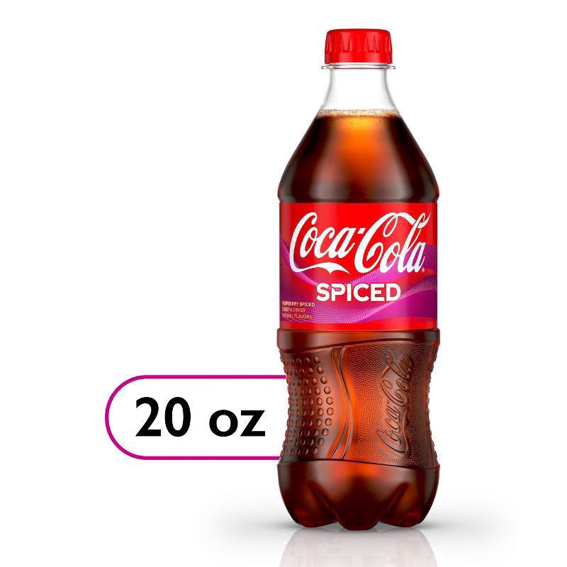 slide 2 of 8, Coca-Cola Spiced Bottle, 20 fl oz, 20 oz
