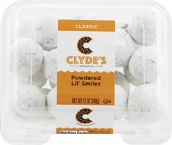 Clydes Donuts Powdered Donut Holes