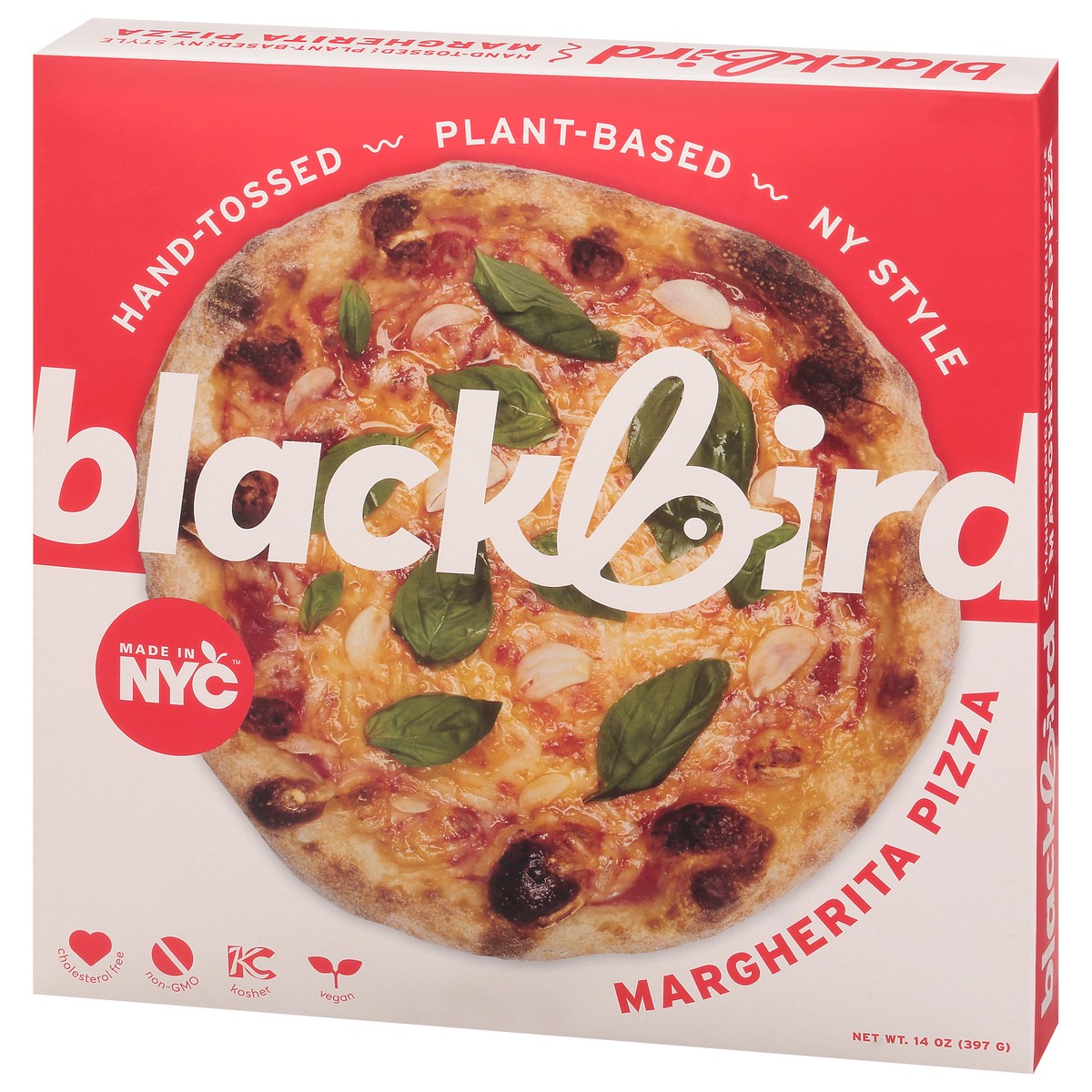 slide 4 of 14, Blackbird NY Style Hand-Tossed Margherita Pizza 14 oz, 14 oz