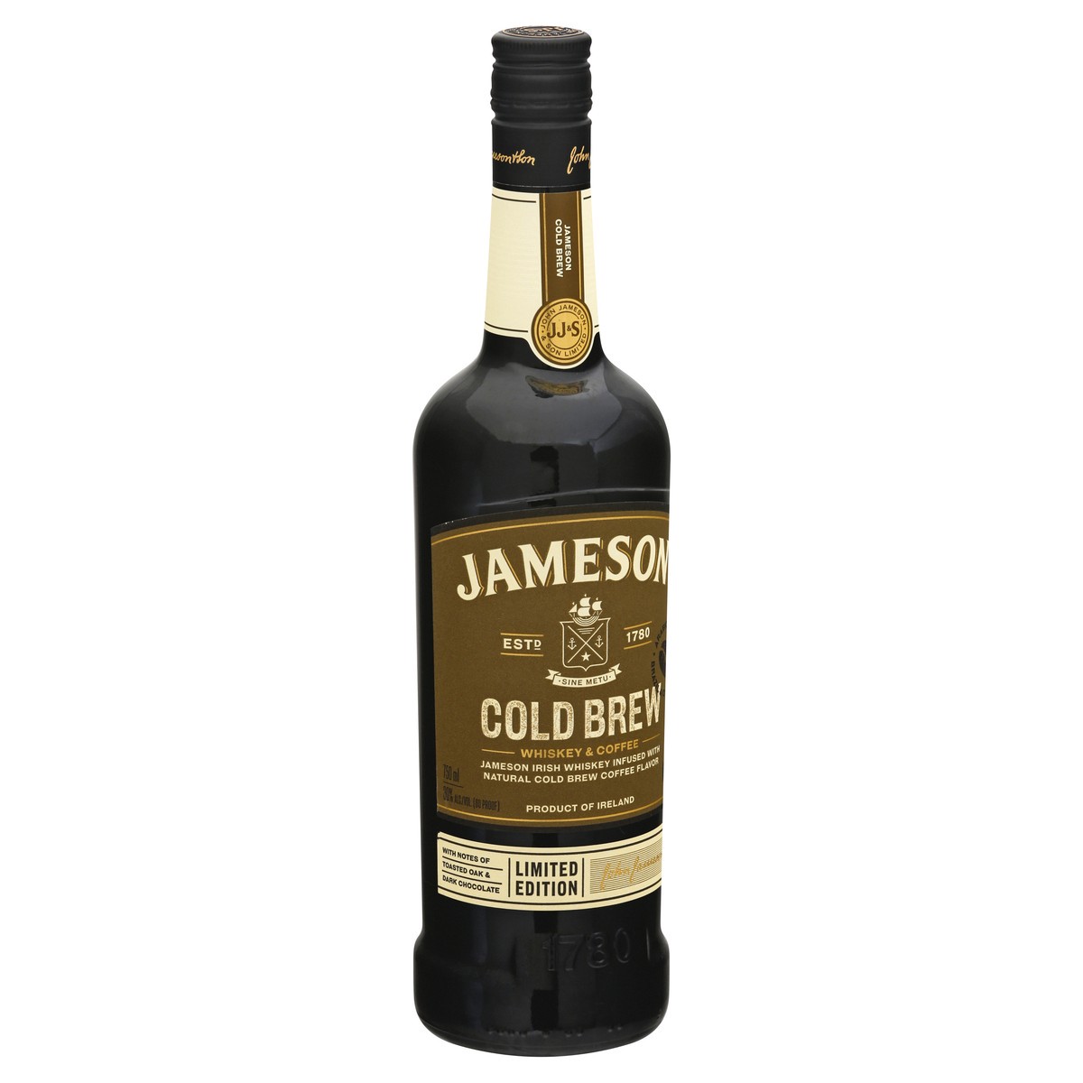 slide 2 of 9, Jameson Irish Whiskey Jameson Cold Brew Irish Whiskey, 750 mL Bottle, 30% ABV, 750 ml