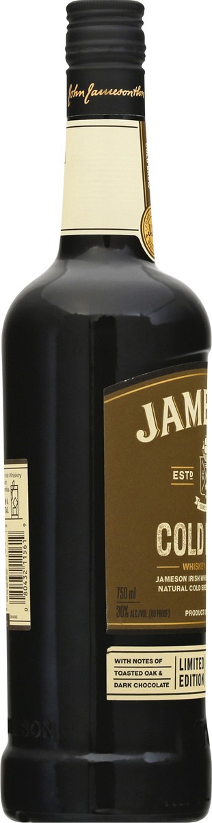 slide 5 of 9, Jameson Irish Whiskey Jameson Cold Brew Irish Whiskey, 750 mL Bottle, 30% ABV, 750 ml