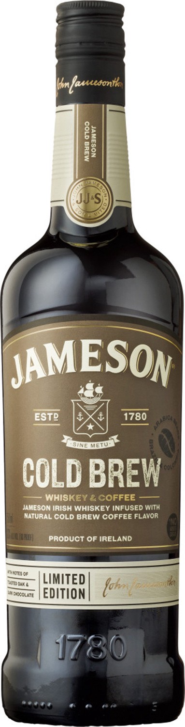slide 1 of 9, Jameson Irish Whiskey Jameson Cold Brew Irish Whiskey, 750 mL Bottle, 30% ABV, 750 ml