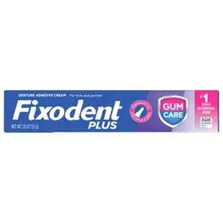 Fixodent Plus Gum Care Secure Denture Adhesive 2.0oz