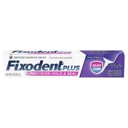 Fixodent Gum Care Plus Free of Flavors Denture Adhesive Cream