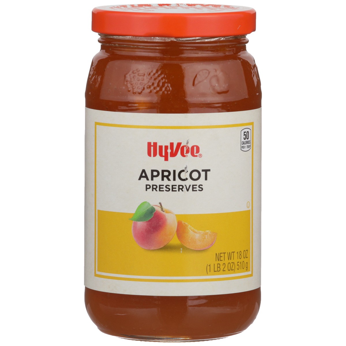 slide 5 of 8, Hy-vee Apricot Preserves, 18 oz