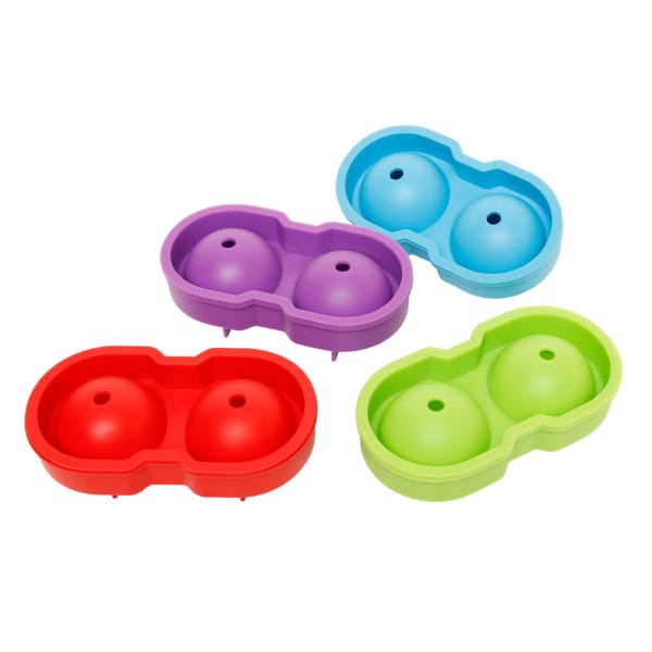 slide 6 of 29, Kolorae Silicone Ice Ball Tray, Assorted Colors, 1 ct