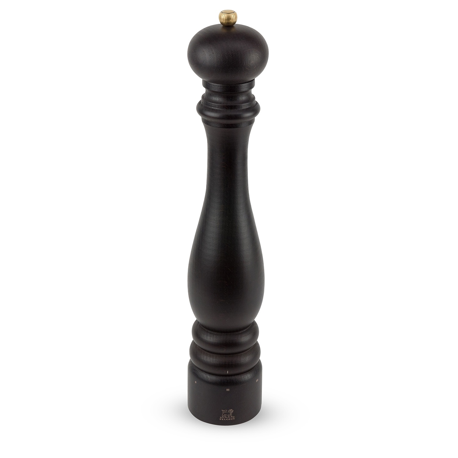 slide 1 of 1, Peugeot Chocolate-Lacquer Paris USelect Pepper Mill, Brown, 16 in