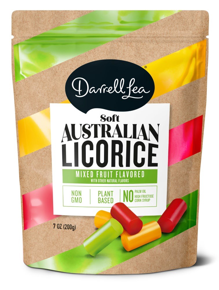 slide 1 of 2, Darrell Lea's Soft Eating Liquorice - Mixed Fruit, 7 oz