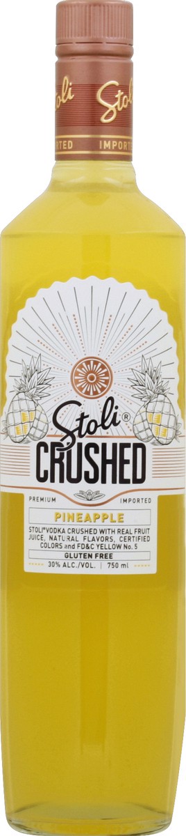 slide 2 of 2, Stoli Vodka, Crushed, Pineapple, 750 ml