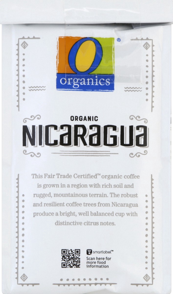 slide 5 of 7, O Organics Coffee Organic Arabica Ground Medium Roast Nicaragua, 10 oz