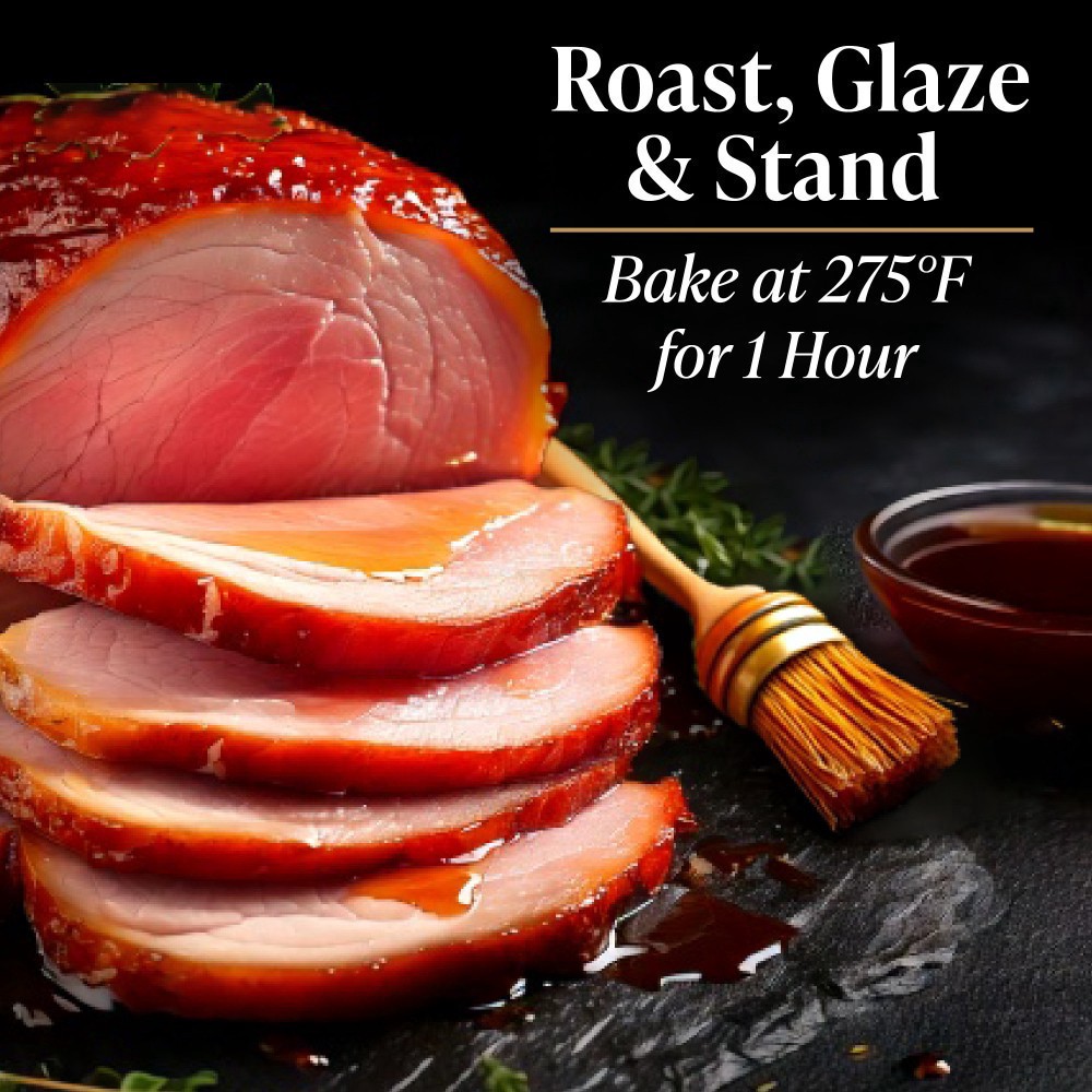 slide 2 of 4, Private Selection Brown Butter Boneless Spiral Sliced Ham, per lb