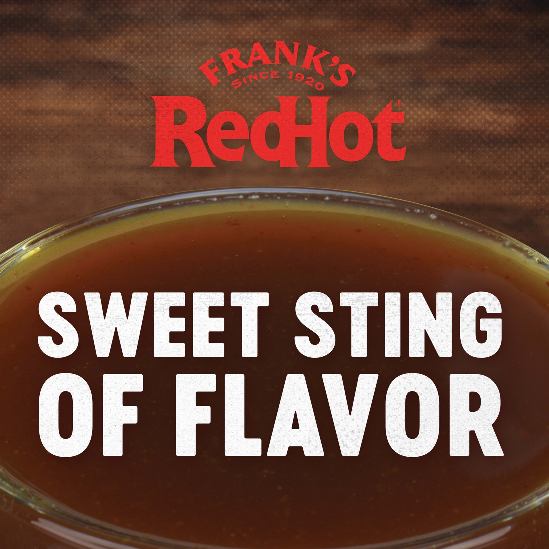 slide 3 of 5, Frank's RedHot Stingin' Honey Garlic Sauce, 1 gal, 1 gal