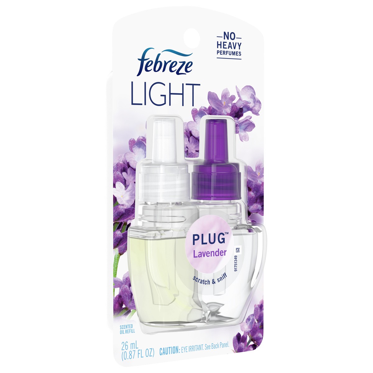 slide 2 of 4, Febreze Plug Light Lavender Scented Oil Refill 26 ml, 26 ml