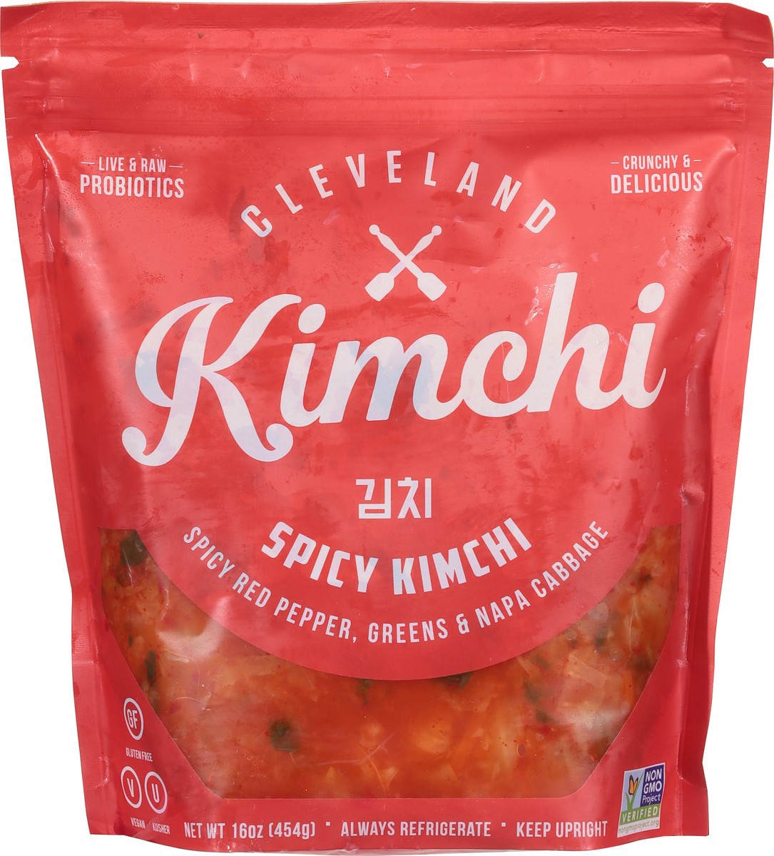slide 7 of 14, Cleveland Spicy Kimchi 16 oz, 16 oz