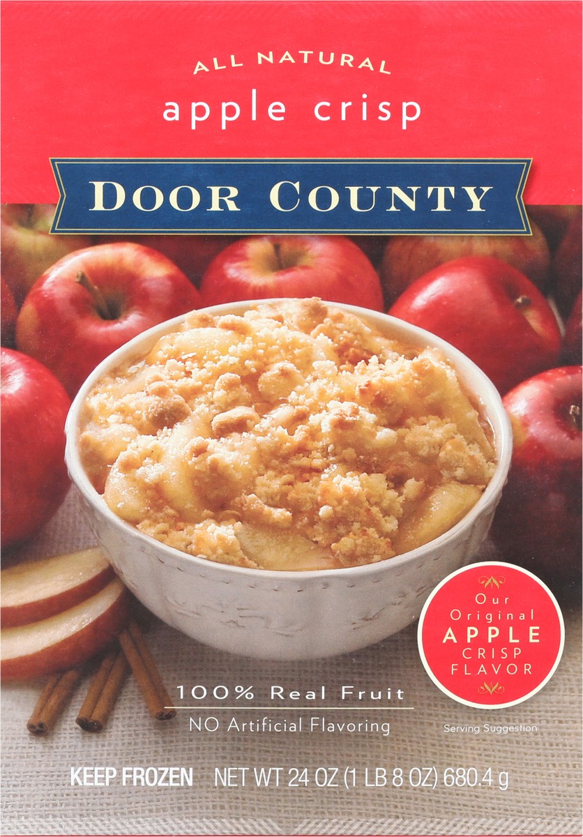 slide 4 of 9, Door County Coffee & Tea Co. Door County Apple Crisp Pies, 24 oz