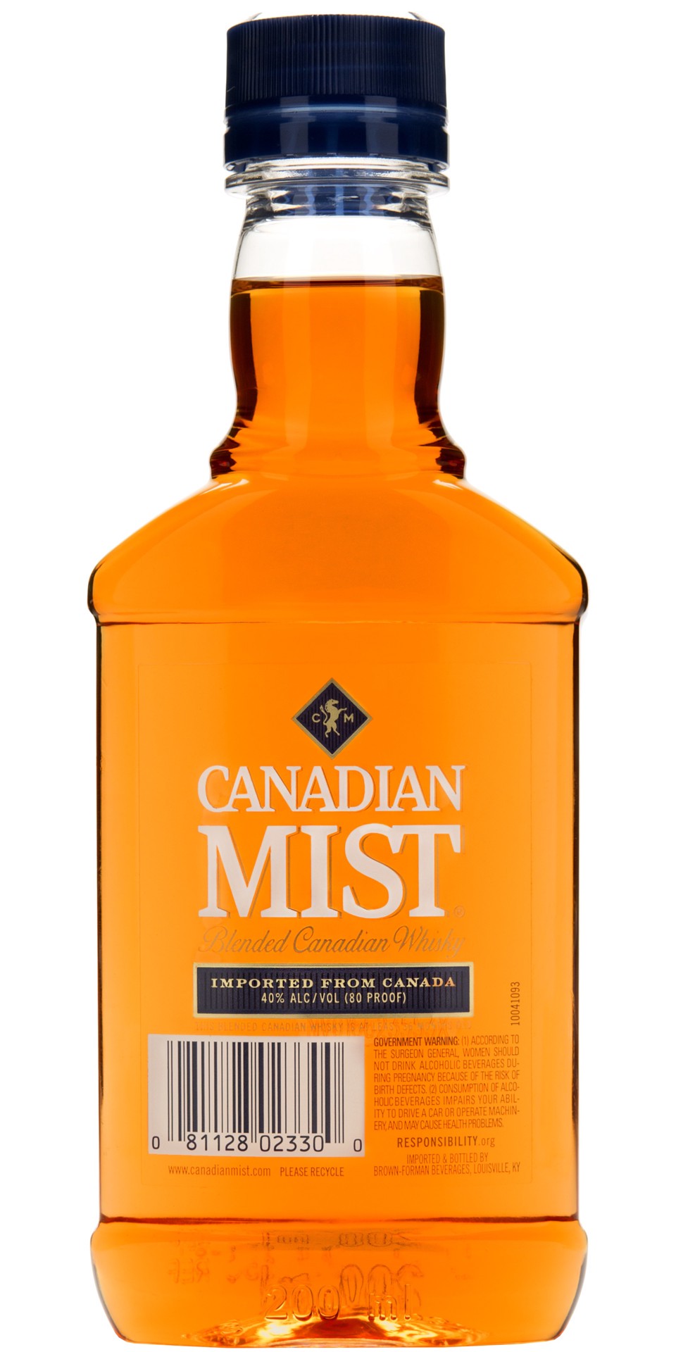 slide 1 of 2, Canadian Mist 200ml 80 Proof, 200 ml