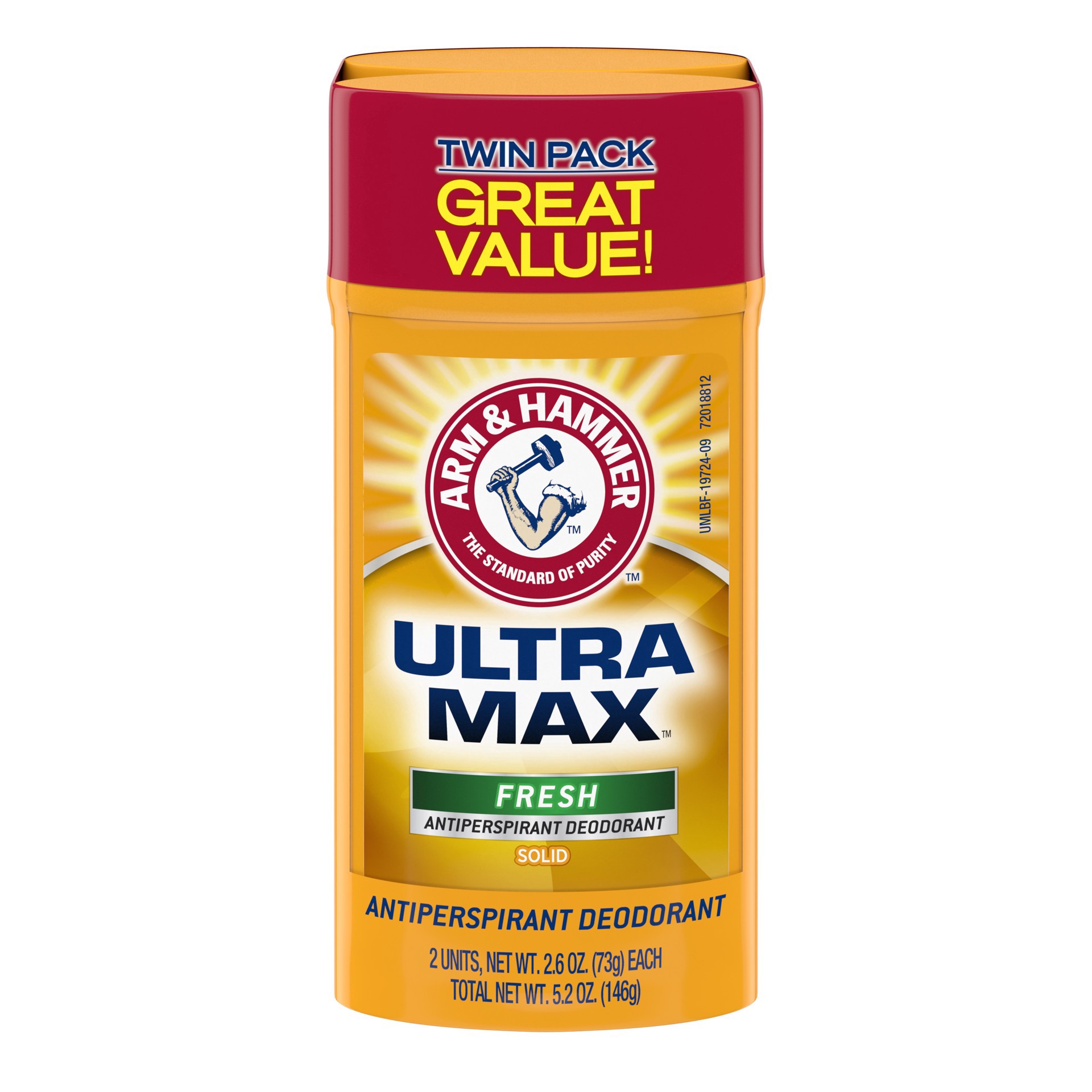 slide 1 of 3, ARM & HAMMER Ultra Max Fresh Value Twin Pack, 2 ct; 2.06 oz