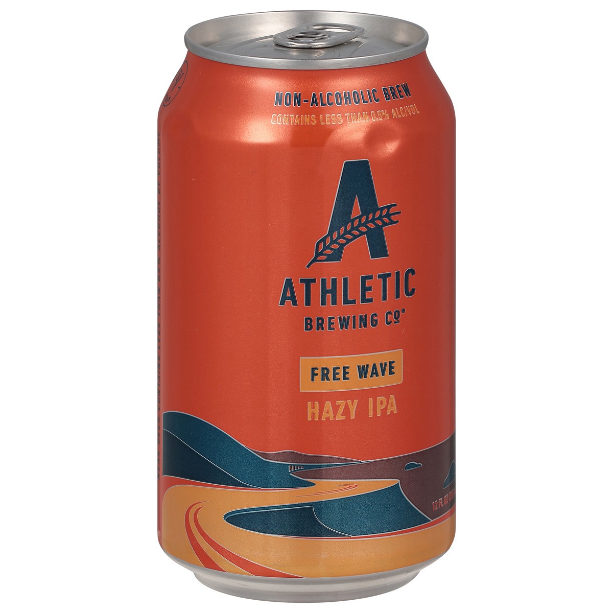 slide 2 of 9, Athletic Brewing Co Hazy IPA Free Wave Beer 12 fl oz, 12 fl oz