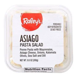 Raley's Asiago Pasta Salad 9.5 oz