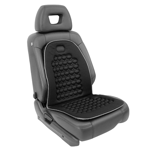slide 1 of 1, Custom Black Therapeutic Seat Cushion-PDQ, 1 ct