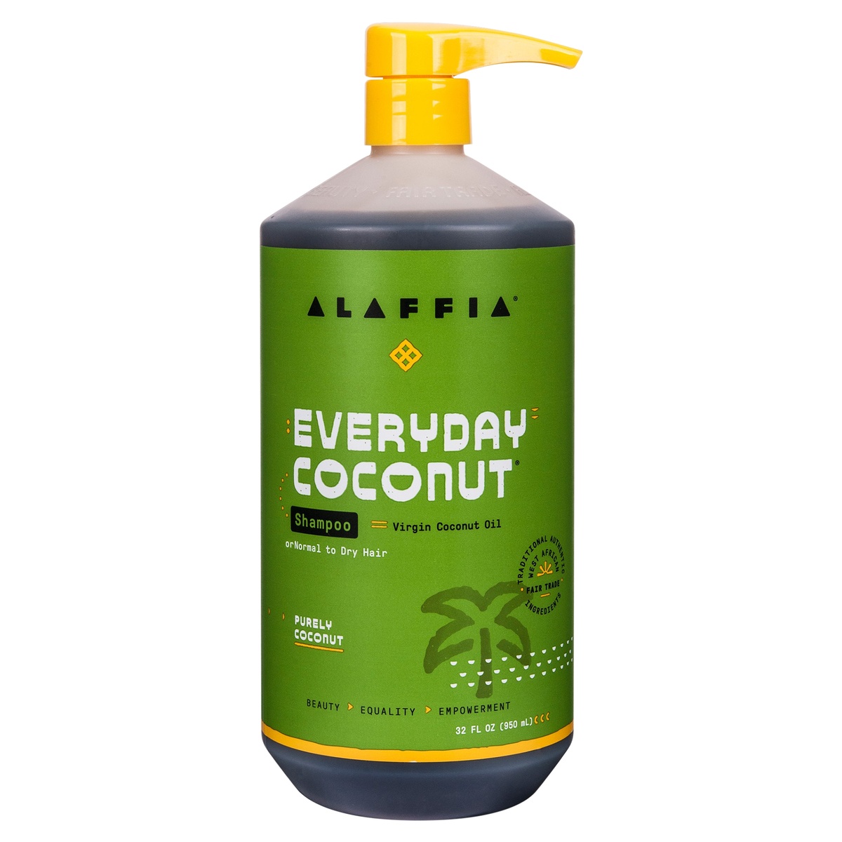 slide 1 of 1, Alaffia Everyday Coconut Shampoo, 32 fl oz
