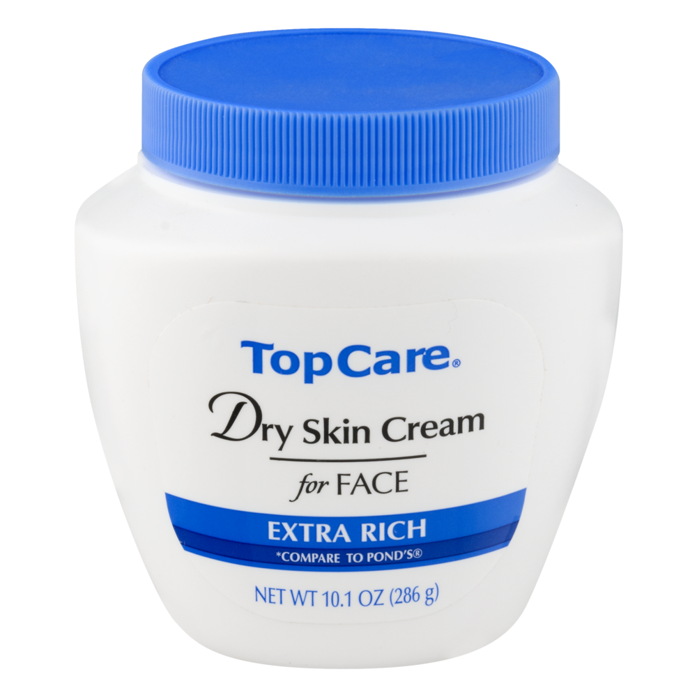 slide 1 of 1, TopCare Extra Rich Dry Skin Cream For Face, 10.1 oz