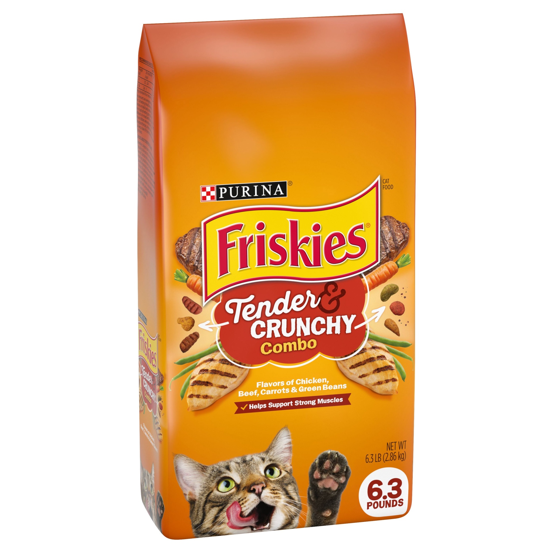 slide 1 of 1, Friskies Grillers Cat Food, 6.3 lb